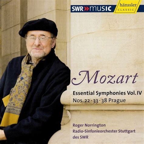 Roger Norrington Radio Sinfonieorchester Stuttgart Mozart W A