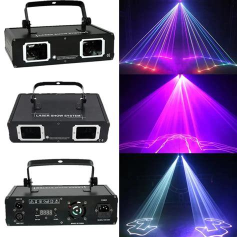 Two Eye RG Beam Laser DMX Professional DJ Disco Lights Party Clubs And