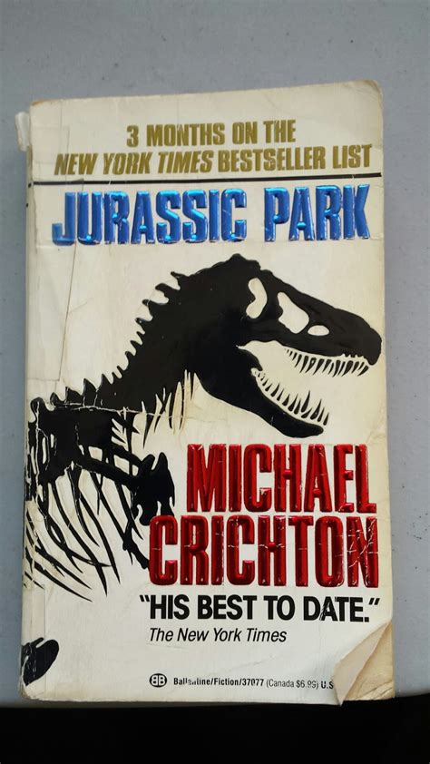 Jurassic Park Book Map