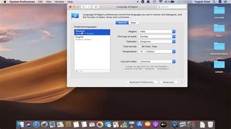 How To Change System Language In Mac How To Change Language On