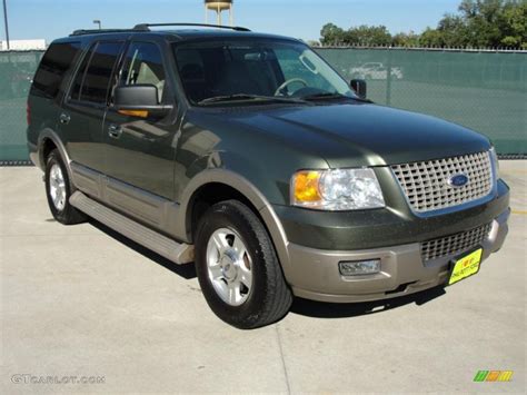 Estate Green Metallic 2004 Ford Expedition Eddie Bauer Exterior Photo 38927458