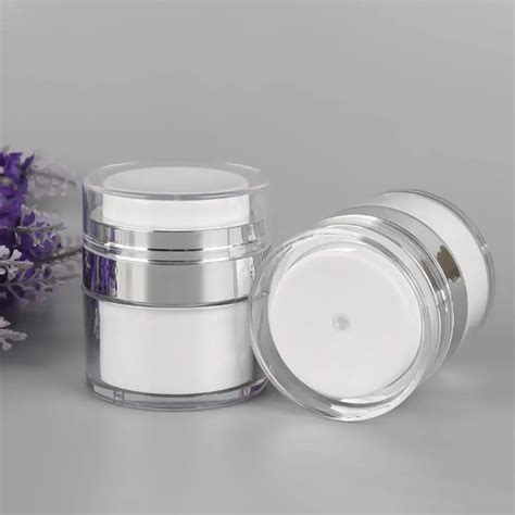 Ml Ml Ml Cream Bottle Airless Pump Jar Empty Acrylic Cream Bottle