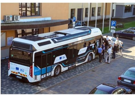 Primul Autobuz Cu Hidrogen Va Circula De Test Pe Str Zile Din Cluj N