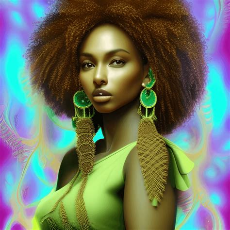 Beautiful Brown Skin Woman Melanin Graphic · Creative Fabrica