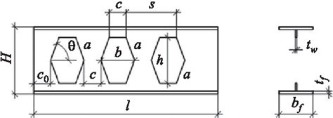 Denominations For Castellated Beam With Diamond Shaping Openings