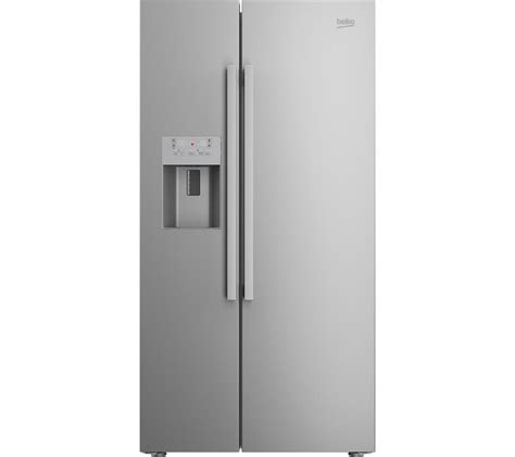 Buy Beko Asp341x American Style Fridge Freezer Stainless Steel Free Delivery Currys