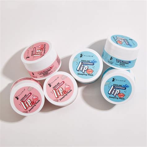 Pilgrim Squalane Bubblegum Lip Sleeping Mask Spanish Beauty Products