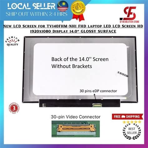 New Lcd Screen For Tv Fhm Nh Fhd Laptop Led Lcd Screen Hd X