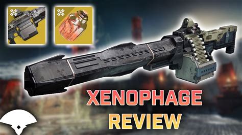 Destiny 2 Shadowkeep Xenophage Exotic Review Long Range Lmg Sniper