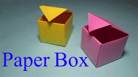 How To Make Origami Box Howto Techno