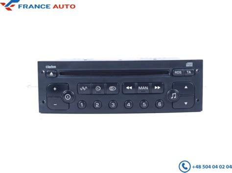 Autoradio Lecteur Cd Clarion Citroen C C Peugeot Rd