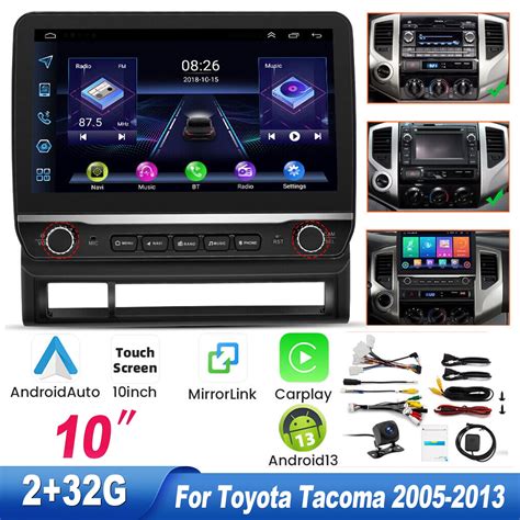 Zcarge For Toyota Tacoma Android Car Stereo Radio Apple