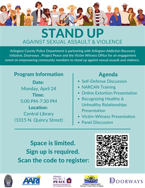 Stand Up Against Sexual Assault And Violence Doorways