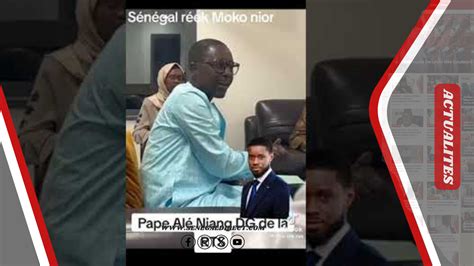 Tensions à la RTS Pape Alé Niang réunit les employés en désaccord et