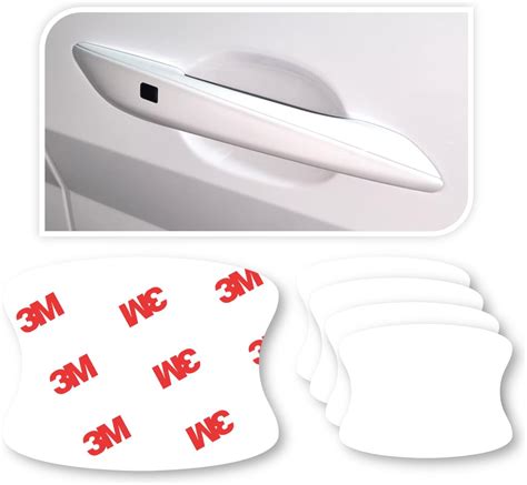 3M Lot de 5 protections pour poignée de porte de voiture film de