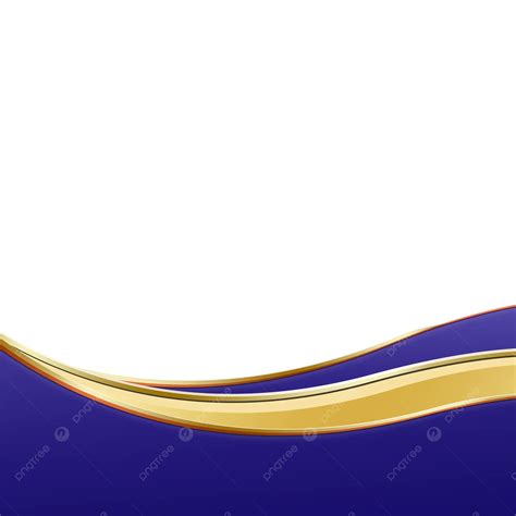 Blue Yellow Color And Gold Line Curves Banner Curves Banners Curve