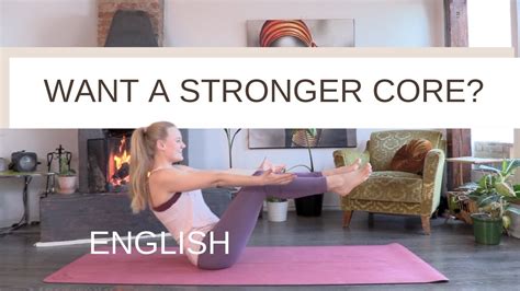 Stronger Core With This Yoga Flow 15 Minutes Kamillas Yoga Youtube