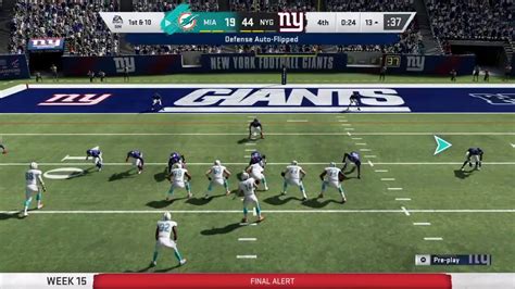 Madden Nfl 20 Gameplay Youtube