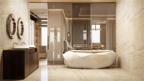 High End Bathroom Designs For A Contemporary Home