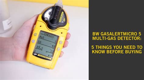 Bw Micro 5 Gas Detector Manual / Compatible with bw technologies by ...