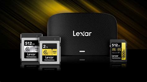 Lexar Increases Memory Card Performance, Adds New Card Reader