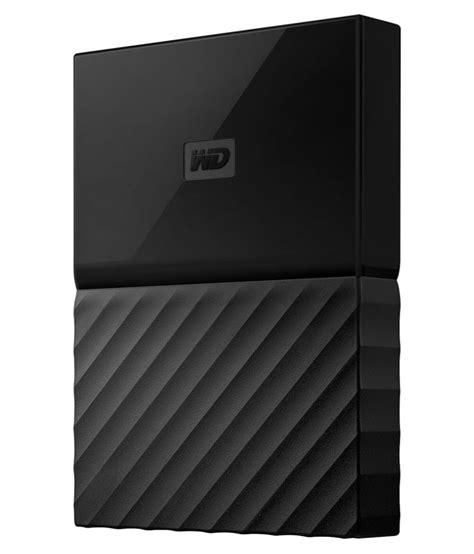 Wd My Passport 4 Tb Usb 3 0 Wdbyft0040bbk Wesn Black Buy Rs