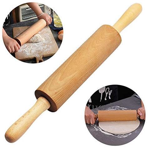 Rolling Pin Kayu Perata Adonan Panjang Cm Lazada Indonesia