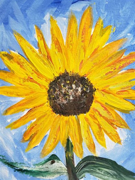 Acrylic Flower Painting Images – Warehouse of Ideas