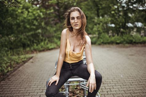 Fondos De Pantalla Heiko Klingele Mujer Mujeres Al Aire Libre Fotografía Modelo Bosque