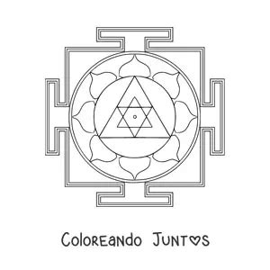 Dibujos De Mandalas Tibetanas Para Colorear Gratis Coloreando Juntos