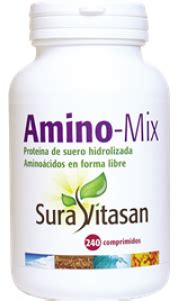 Amino Mix 240 Comprimidos Sura Vitasan Naturclic