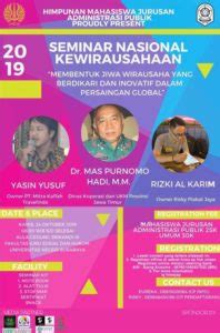 Seminar Kewirausahaan Nasional 2019 EventSurabaya