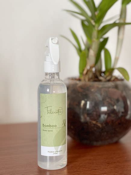 Home Spray Bamboo 240ml Elo7 Produtos Especiais