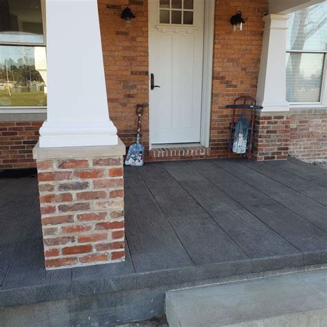 Stamped Concrete Projects Concrete Impressions Nappanee In