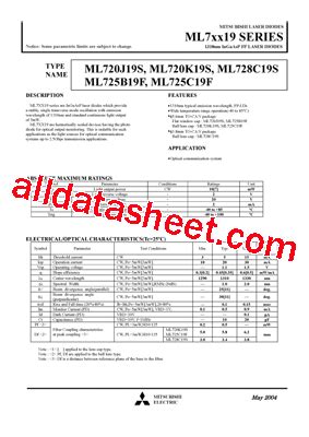 Ml K S Datasheet Pdf Mitsubishi Electric Semiconductor