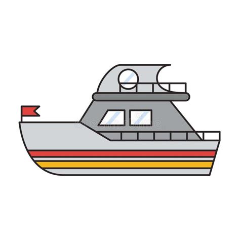 Yatch Vehicle Stock Illustrations 82 Yatch Vehicle Stock