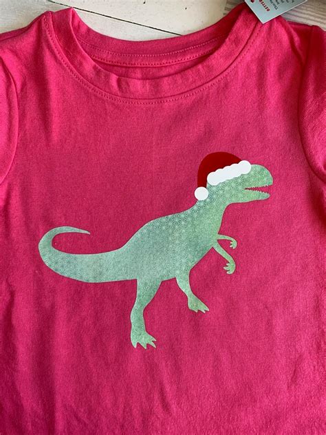 Christmas Saurus Rex Svg Christmas Svg Holiday Svg