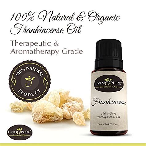 Living Pure Frankincense Essential Oil 100 Natural And Organic