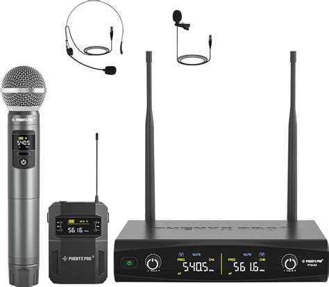 Phenyx Pro Syst Me De Microphones Sans Fil Avec Micro Main Micro De