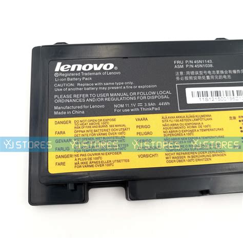 Genuine 45N1038 45N1039 Battery For Lenovo ThinkPad T420s T420si T430s