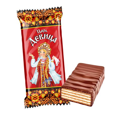 Вафельные конфеты в глазури