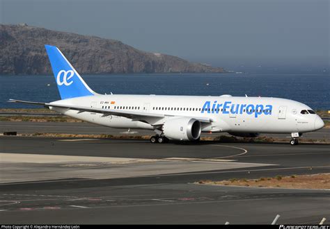 Ec Mih Air Europa Boeing Dreamliner Photo By Alejandro Hern Ndez