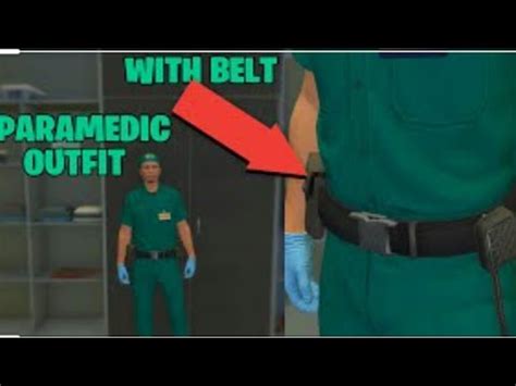 Easy How To Get Paramedic Belt On ANY Outfite No Transfer GTA