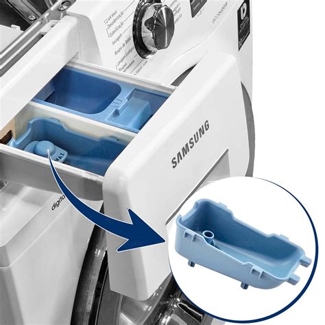 Onde Colocar Amaciante Na Lava E Seca Samsung - Recipiente de Sabão Líquido DC61-02581C para Lava e Seca Samsung WD106 ...