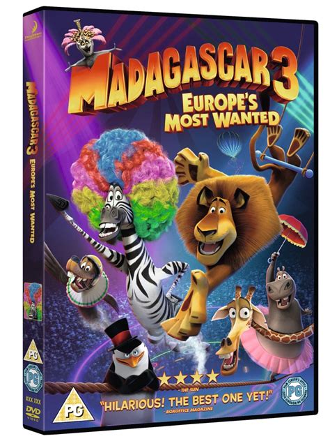 Madagascar 3 Europes Most Wanted Dvd Review Cotswold Mum