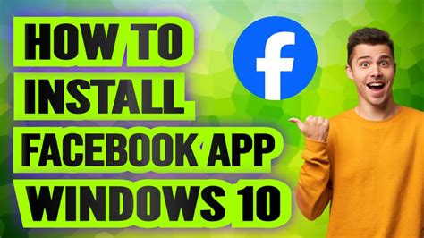 How To Install Facebook App For Windows 10 Youtube