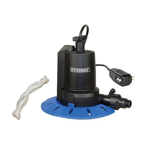 Everbilt 1 8 Hp Pool Cover Pump The Home Depot Canada