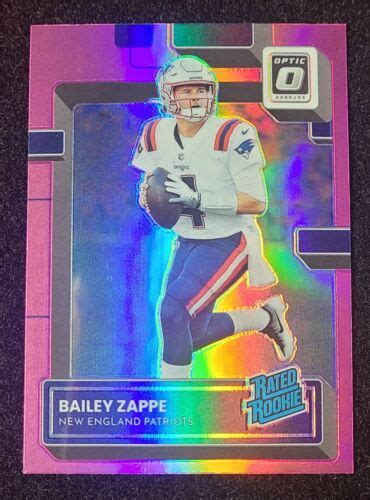 BAILEY ZAPPE 2022 Donruss Optic PINK PRIZM RATED ROOKIE 229 EBay