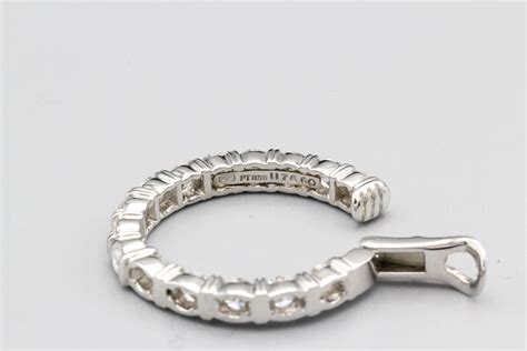 Harry Winston Inside Out Diamond And Platinum Hoop Earrings For Sale At 1stdibs