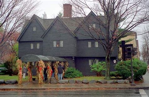 For Halloween The Best Place To Visit Is Salem Massachusetts Salem Witch House Witch House